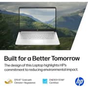HP (2025) Laptop - Intel N150 / 14inch HD / 128GB SSD / 4GB RAM / Shared Intel Graphics / Windows 11 Home / English Keyboard / Natural Silver / International Version - [14-DQ6101DX]