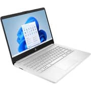HP (2025) Laptop - Intel N150 / 14inch HD / 128GB SSD / 4GB RAM / Shared Intel Graphics / Windows 11 Home / English Keyboard / Natural Silver / International Version - [14-DQ6101DX]