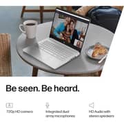 HP (2025) Laptop - Intel N150 / 14inch HD / 128GB SSD / 4GB RAM / Shared Intel Graphics / Windows 11 Home / English Keyboard / Natural Silver / International Version - [14-DQ6101DX]