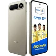 Tecno Spark 50 5G 256GB 4GB RAM Champagne Gold Dual Sim Smartphone