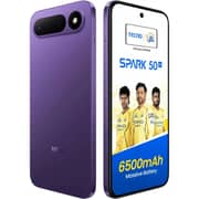 Tecno Spark 50 5G 256GB 4GB RAM Fantasy Purple Dual Sim Smartphone