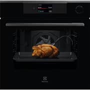 Electrolux 700 MealAssist Built-in Electric Steam Oven 72L Pure Black - KOCAP3XH