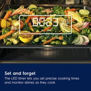 Electrolux 300 Series Built-in Gas Oven 68L Black - KOGEE00K