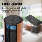 Stadler Form Peter Leatherette Tower Fan - P-019