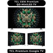 TCL 65inch C61K 4K UHD QD-MiniLED Google Television (2026 Model) - 65C61K - International Version