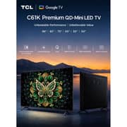 TCL 65inch C61K 4K UHD QD-MiniLED Google Television (2026 Model) - 65C61K - International Version