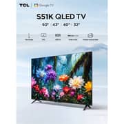 TCL 43inch S51K Full HD 2K QLED Google Television (2026 Model) - 43S51K - International Version