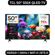 TCL 50inch S51K Full HD 2K QLED Google Television (2026 Model) - 50S51K - International Version