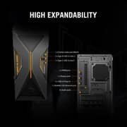 Asus TUF TM500 Gaming Tower (2026) Desktop - AMD Ryzen 7-260 / 1TB SSD / 32GB RAM / 8GB NVIDIA GeForce RTX 5060TI Graphics / Windows 11 Home / Grey / Middle East Version - [TM500MH-0R7260136W]