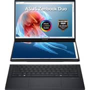 Asus Zenbook DUO (2026) Laptop - 2nd Series / Intel Core Ultra 9-285H / 14inch FHD / 1TB SSD / 32GB RAM / Shared Intel Arc Graphics / Windows 11 Home / English & Arabic Keyboard / Inkwell Gray / Middle East Version - [UX8406CA-QL041W]