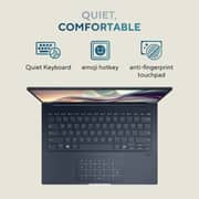 Asus Zenbook 14 (2026) Laptop - 2nd Series / Intel Core Ultra 9-285H / 14inch 3K / 1TB SSD / 32GB RAM / Shared Intel Arc Graphics / Windows 11 Home / English & Arabic Keyboard / Ponder Blue / Middle East Version - [UX3405CA-SU1650W]