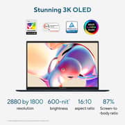 Asus Zenbook 14 (2026) Laptop - 2nd Series / Intel Core Ultra 9-285H / 14inch 3K / 1TB SSD / 32GB RAM / Shared Intel Arc Graphics / Windows 11 Home / English & Arabic Keyboard / Ponder Blue / Middle East Version - [UX3405CA-SU1650W]