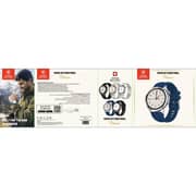 Swiss Military International Classic Smartwatch Silicon Blue
