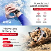 Swiss Military Alps 4 Smartwatch Grey + Victor 7 Earbuds White