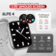 Swiss Military Alps 4 Smartwatch Grey + Victor 7 Earbuds White