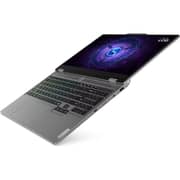 Lenovo LOQ 15IRX9 Gaming (2026) Laptop - 13th Gen / Intel Core i7-13645HX / 15.6inch FHD / 512GB SSD / 16GB RAM / 6GB NVIDIA GeForce RTX 4050 Graphics / Windows 11 Home / English & Arabic Keyboard / Luna Grey / Middle East Version - [83DV01H5AX]