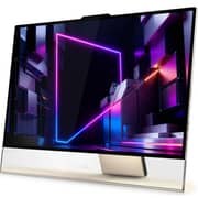 Lenovo Yoga All-in-One (2026) Desktop - 3rd Series / Intel Core Ultra X7-358H / 31.5inch UHD / 1TB SSD / 32GB RAM / Shared Intel Arc B390 Graphics / Windows 11 Home / English & Arabic Keyboard / Seashell / Middle East Version - [F0JK000KAX]