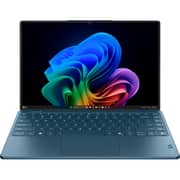 Lenovo Yoga Slim 9i (2026) Laptop - 2nd Series / Intel Core Ultra 7-258V / 14inch 4K WQUXGA / 1TB SSD / 32GB RAM / Shared Intel Arc 140V Graphics / Windows 11 Home / English & Arabic Keyboard / Tidal Teal / Middle East Version - [83CX003HAX]
