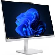 Lenovo A105 All-in-One (2026) Desktop - AMD Ryzen 5-40 / 23.8inch FHD / 512GB SSD / 8GB RAM / Shared AMD Radeon 610M Graphics / Windows 11 Home / English & Arabic Keyboard / Cloud Grey / Middle East Version - [F0JS002FAX]