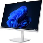 Lenovo A105 All-in-One (2026) Desktop - AMD Ryzen 5-40 / 23.8inch FHD / 512GB SSD / 8GB RAM / Shared AMD Radeon 610M Graphics / Windows 11 Home / English & Arabic Keyboard / Cloud Grey / Middle East Version - [F0JS002FAX]