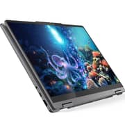 Lenovo Yoga 7i 2-in-1 Convertible (2026) Copilot+ PC - 2nd Series / Intel Core Ultra 5-226V / 14inch WUXGA / 512GB SSD / 16GB RAM / Shared Intel Arc 130V GPU / Windows 11 Home / English & Arabic Keyboard / Luna Grey / Middle East Version - [83JQ00FXAX]