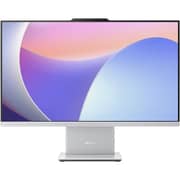 Lenovo IdeaCentre 27ARR9 All-in-One (2026) Desktop - AMD Ryzen 7-7735HS / 27inch FHD / 512GB SSD / 16GB RAM / Shared AMD Radeon 680M Graphics / Windows 11 Home / English & Arabic Keyboard / Cloud Grey / Middle East Version - [F0HQ00BYAX]