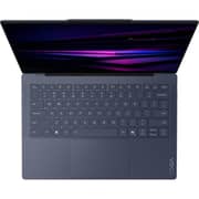 Lenovo Yoga Slim 7 Ultra 14IPH11 (2026) Copilot+ PC - 3rd Series / Intel Core Ultra 7-355 / 14inch WQXGA+ / 1TB SSD / 32GB RAM / Shared Intel Graphics / Windows 11 Home / English & Arabic Keyboard / Cosmic Blue / Middle East Version - [83QK0091AX]