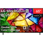 LG 65inch MRGB85 4K UHD Mini RGB Smart Television (2026 Model) - 65MRGB85B6C