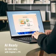 Asus ROG Zephyrus G16 (2026) Laptop - 3rd Series / Intel Core Ultra 9-386H / 16inch 2.5K / 1TB SSD / 32GB RAM / 8GB NVIDIA GeForce RTX 5060 Graphics / Windows 11 Home / English & Arabic Keyboard / Eclipse Gray / Middle East Version - [GU606AM-TB053W]