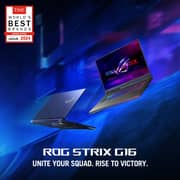 Asus ROG Strix G16 Gaming (2026) Laptop - AMD Ryzen 9-8940HX / 16inch WUXGA / 1TB RAM / 32GB RAM / 12GB NVIDIA GeForce RTX 5070 Ti Graohics / Windows 11 Home / English & Arabic Keyboard / Eclipse Grey / Middle East Version - [G614PR-RV003W]
