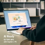 Asus ROG Zephyrus G14 Gaming (2026) Laptop - 3rd Series / Intel Core Ultra 9-386H / 14inch 3K / 1TB SSD / 32GB RAM / 12GB NVIDIA GeForce RTX 5060 Graphics / Windows 11 Home / English & Arabic Keyboard / Platinum White / ME Version - [GU405AR-SY064W]