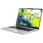 Acer Aspire Lite (2026) Laptop - AMD Ryzen 7-5825U / 15.6inch FHD / 512GB SSD / 16GB RAM / Shared Graphics / Windows 11 Home / English & Arabic Keyboard / Light Silver / Middle East Version - [AL15-45P-R5KU]