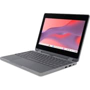 Lenovo Chromebook 500e Gen 5 2-in-1 Convertible (2026) Laptop - MediaTek Kompanio-540 / 12inch HD / 64GB UFS / 8GB RAM / Shared Arm Mali-G57 MC2 GPU / ChromeOS / English & Arabic Keyboard / Luna Grey / Middle East Version - [83TA000JEL]