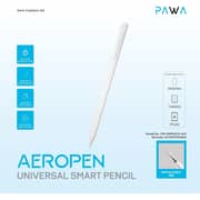 Pawa Aeropen Universal Smart Pencil White - PW-SMPN2112-WH