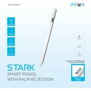 Pawa Stark Smart Pencil With Palm Rejection White - PW-SMPN2113-WH