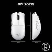 Razer Viper V4 Pro Wireless Gaming Mouse White - RZ01-05630200-R3G1