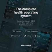 سوار هيوم باند 2.0 من هيوم هيلث لون أسود