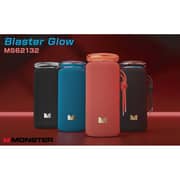 Monster Blaster Glow Portable Bluetooth Speaker Black/Gold - MS62132