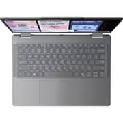 Lenovo Yoga 7i 2-in-1 Convertible (2024) Copilot+ PC - 2nd Series / Intel Core Ultra 7-256V / 16inch WUXGA / 512GB SSD / 16GB RAM / Shared Intel Arc 140V Graphics / Windows 11 Home / English Keyboard / Luna Grey / International Version - [83JT0047US]