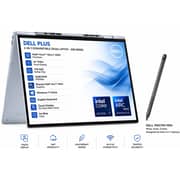 Dell Plus 2-in-1 Convertible (2024) Laptop - 2nd Series / Intel Core Ultra 7-256V / 14inch FHD+ / 1TB SSD / 16GB RAM / Shared Intel Arc Graphics / Windows 11 Home / English Keyboard / Ice Blue / Intl Version - [LDB04250-7137BLU-PUS] with Stylus Pen