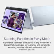 Dell Plus 2-in-1 Convertible (2024) Laptop - 2nd Series / Intel Core Ultra 7-256V / 14inch FHD+ / 1TB SSD / 16GB RAM / Shared Intel Arc Graphics / Windows 11 Home / English Keyboard / Ice Blue / Intl Version - [LDB04250-7137BLU-PUS] with Stylus Pen