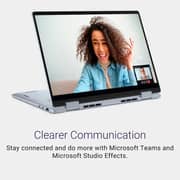 Dell Plus 2-in-1 Convertible (2024) Laptop - 2nd Series / Intel Core Ultra 7-256V / 14inch FHD+ / 1TB SSD / 16GB RAM / Shared Intel Arc Graphics / Windows 11 Home / English Keyboard / Ice Blue / Intl Version - [LDB04250-7137BLU-PUS] with Stylus Pen