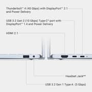 Dell Plus 2-in-1 Convertible (2024) Laptop - 2nd Series / Intel Core Ultra 7-256V / 14inch FHD+ / 1TB SSD / 16GB RAM / Shared Intel Arc Graphics / Windows 11 Home / English Keyboard / Ice Blue / Intl Version - [LDB04250-7137BLU-PUS] with Stylus Pen