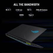 Asus ROG Strix G16 Gaming (2026) Laptop - 14th Gen / Intel Core i7-14650HX / 16inch FHD+ / 1TB SSD / 16GB RAM / 8GB NVIDIA GeForce RTX 5060 Graphics / Windows 11 Home / English & Arabic Keyboard / Eclipse Gray / Middle East Version - [G615JMR-RV022W]