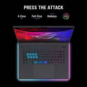 Asus ROG Strix G16 Gaming (2026) Laptop - 14th Gen / Intel Core i7-14650HX / 16inch FHD+ / 1TB SSD / 16GB RAM / 8GB NVIDIA GeForce RTX 5060 Graphics / Windows 11 Home / English & Arabic Keyboard / Eclipse Gray / Middle East Version - [G615JMR-RV022W]