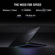 Asus ROG Strix G16 Gaming (2026) Laptop - 14th Gen / Intel Core i7-14650HX / 16inch FHD+ / 1TB SSD / 16GB RAM / 8GB NVIDIA GeForce RTX 5060 Graphics / Windows 11 Home / English & Arabic Keyboard / Eclipse Gray / Middle East Version - [G615JMR-RV022W]