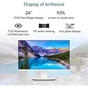 Asus All-in-One (2026) Desktop - AMD Ryzen AI 5-430 / 23.8 Inch FHD / 512GB SSD / 16GB RAM / Shared AMD Radeon 840M Graphics / Windows 11 Home / English & Arabic Keyboard / White / Middle East Version - [VM640GA-WPC024W]