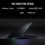 Asus ROG Strix G16 Gaming (2026) Laptop - 14th Gen / Intel Core i9-14900HX / 16inch WQXGA / 1TB SSD / 32GB RAM / 8GB NVIDIA GeForce RTX 5070 GPU / Windows 11 Home / English & Arabic Keyboard / Eclipse Grey / Middle East Version - [G615JPR-TS218W]