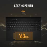 Asus TUF 16 Gaming (2026) Laptop - 14th Gen / Intel Core i7-14650HX / 16inch WUXGA / 512GB SSD / 16GB RAM / 8GB NVIDIA GeForce RTX 5050 GPU / Windows 11 Home / English & Arabic Keyboard / Off Black / Middle East Version - [FX610JH-TU010W]