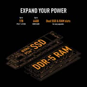 Asus TUF 16 Gaming (2026) Laptop - 14th Gen / Intel Core i7-14650HX / 16inch WUXGA / 512GB SSD / 16GB RAM / 8GB NVIDIA GeForce RTX 5050 GPU / Windows 11 Home / English & Arabic Keyboard / Off Black / Middle East Version - [FX610JH-TU010W]